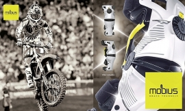 Mobius X8 Knee Brace White