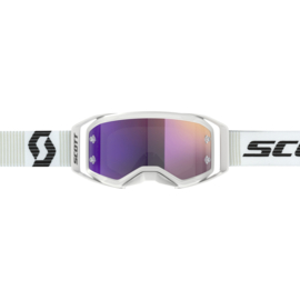 Scott Prospect 2.0 White/Black W/ Purple Chrome Works