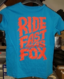 Fox Liquify SS Tee ELCT BLU Kids (mini)