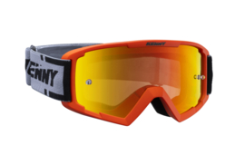 Kenny Track Plus Goggle Orange With Mirror Red Lens Youth