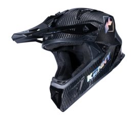 Kenny Titanium Helm Carbon Graphic Solid Black 2023