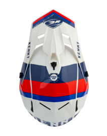 Kenny Performance Helm White Blue Red 2022