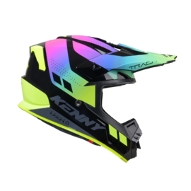 Kenny Track Helmet Graphic Neon 2025