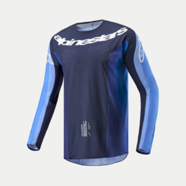 Alpinestars Techstar Pneuma Jersey Dark Navy Light Blue 2024