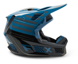 Fox V3 RS Ryaktr Helmet Maui Blue 2023