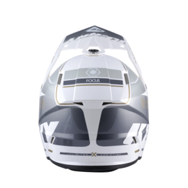 Kenny Track Helmet White Silver 2022