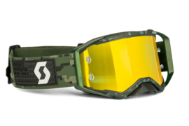 Scott Prospect Military Green W/Yellow Chrome Lens