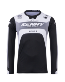 Kenny Track Jersey Focus Black White 2025