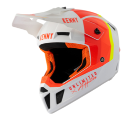 Kenny Performance Helm White Red Orange 2022