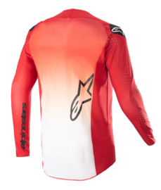 Alpinestars Supertech Risen Jersey Mars Red White 2023