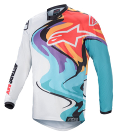 Alpinestars Racer Flagship Jersey Off White Multicolour 2021