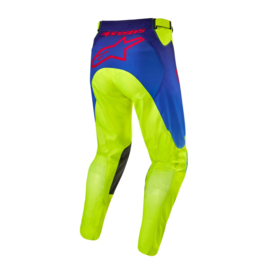 Alpinestars Racer Hoen Pant Yellow Fluo Blue Night Navy 2024