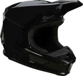 Fox V1 PLAIC Helmet Black 2022