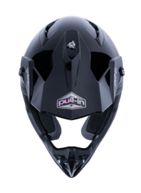 Pull-in Helmet Solid Black Youth 2023