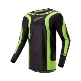 Alpinestars Fluid Lurv Jersey Black Yellow Fluo 2024