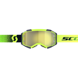 Scott Fury Neon Green/Neon Yellow W/ Yellow Chrome