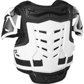 Fox Raptor Bodyprotector Zwart Wit Volwassen