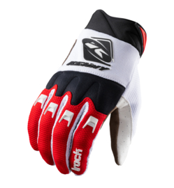 Kenny Track Glove White Red 2021