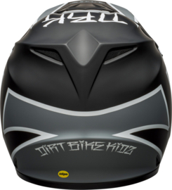 Bell MX-9 Mips Helm Twitch Matte Black Grey White