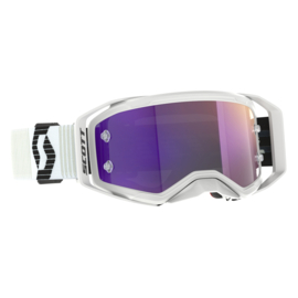 Scott Prospect 2.0 White/Black W/ Purple Chrome Works