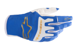 Alpinestars Techstar Glove Ucla Blue Brushed Gold 2023