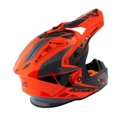 Kenny Graphic Titanium Helmet Orange Black 2021