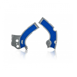 Acerbis X-Grip Framebeschermer YZF250 17-18 YZF450 16-17 Grijs Blauw