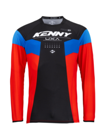 Kenny Titanium Jersey Red Black 2023