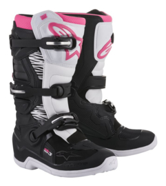 Alpinestars Tech 3 Stella Boots Black White Pink