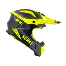 Kenny Titanium Helmet Carbon Neon Yellow 2022