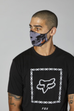 Fox Face Mask Black Camo Adult