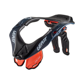 Leatt 5.5 Neck Brace Orange Navy Black