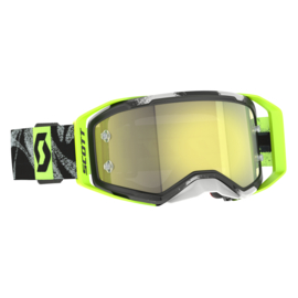Scott Prospect 2.0  Caviar/Safety Yellow  Yellow Chrome