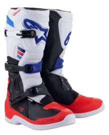 Alpinestars Tech 3 Boots White Bright Red Dark Blue