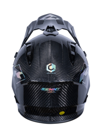 Kenny Titanium Helm Carbon Graphic Solid Black 2023