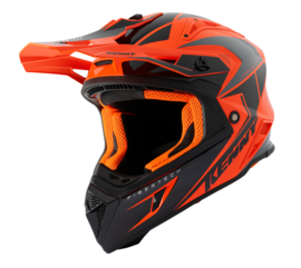 Kenny Graphic Titanium Helmet Orange Black 2021