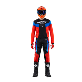 Kenny Titanium Jersey Red Black 2023