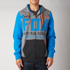 Fox Blockade Zip Fleece Blue