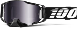 100% Armega Goggle Black Silver Flash Mirror