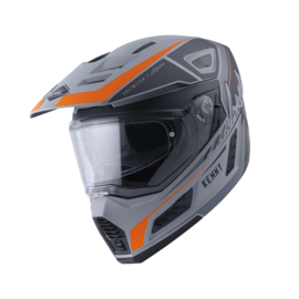 Kenny Explorer Helmet Matte Grey Orange 2024