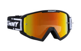 Kenny Track Plus Goggle Matte Black With Mirror Red Lens
