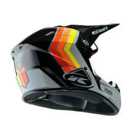 Kenny Track Helm Victory Black Grey Orange 2020