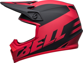 BELL MX-9 Mips Helm  Disrupt Matte Black Red