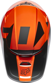 Fox V1 Helmet Dier Flo Orange 2022 Youth