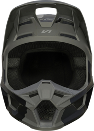 Fox V1 Helmet Trev Black Camo 2022 Youth