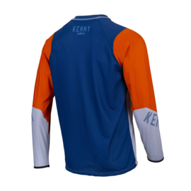 Kenny Titanium Jersey Navy Orange 2022