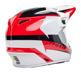 BELL MX-9 Mips Helm Rift Red/White