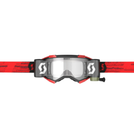 Scott Fury Dark Red W/clear Roll-off
