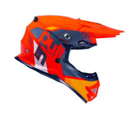 Pull-in Helmet Race Orange Navy Youth 2023