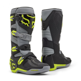 Fox Comp Boots Grey Yellow